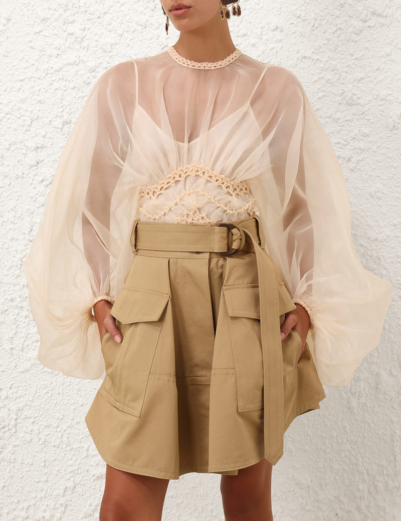 Zimmermann ILLUMINATE MACRAME BODICE outlook