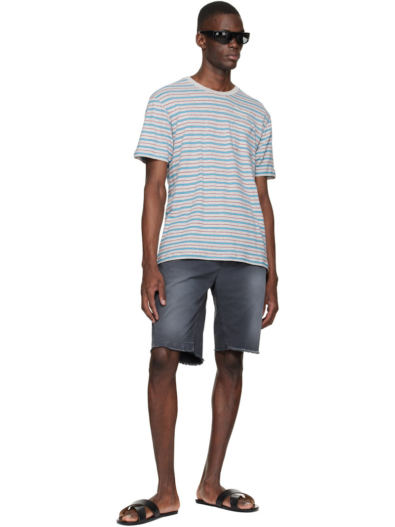 Stockholm Surfboard Club Black 5-Pocket Chino Shorts outlook