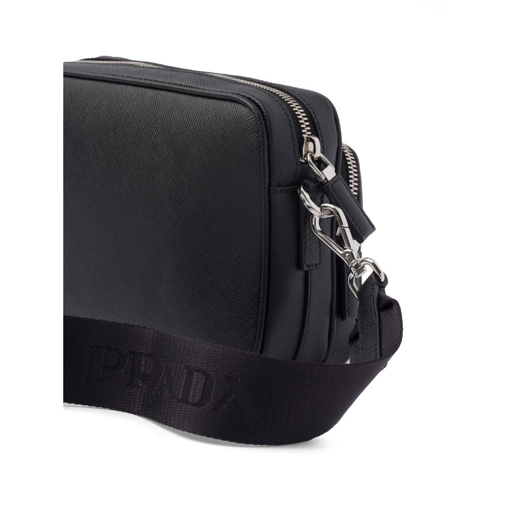Prada Black Shoulder Bags Men - 3