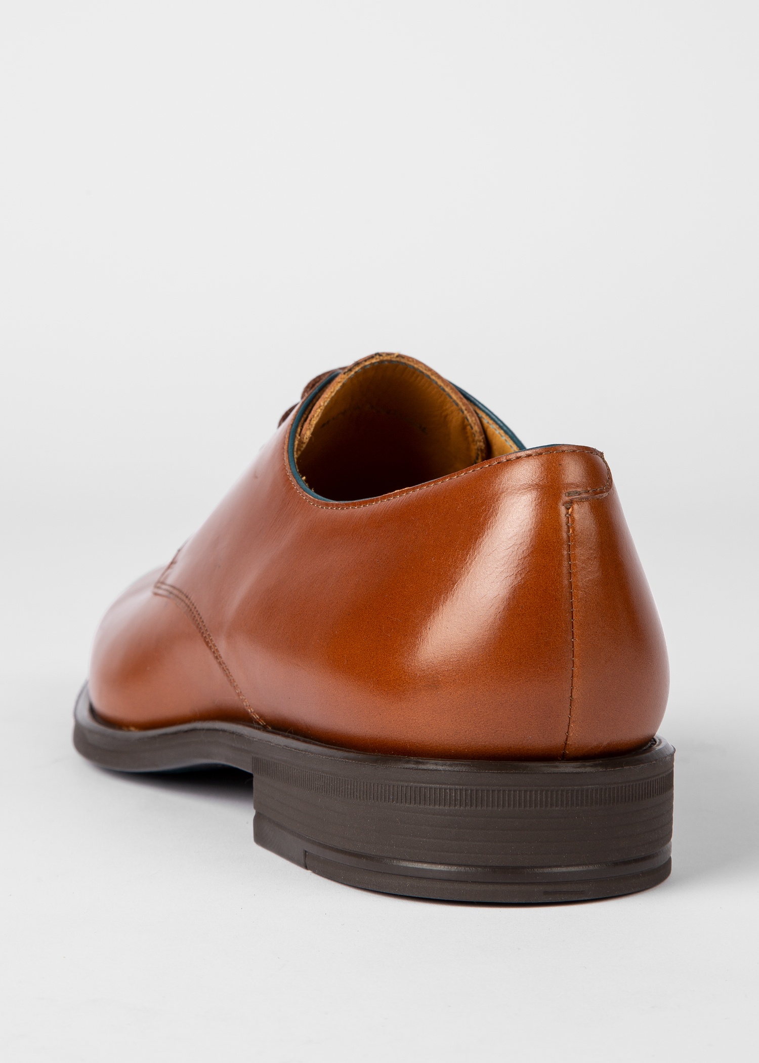 Tan Leather 'Bayard' Derby Shoes - 5