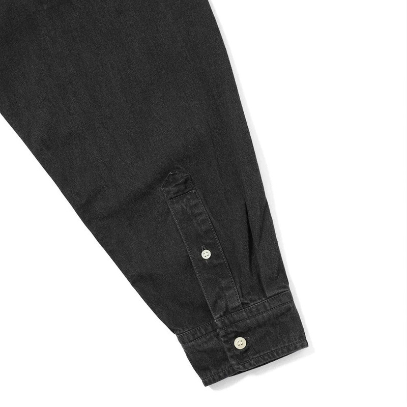 thisisneverthat | Washed Denim Shirt 'Black' 5