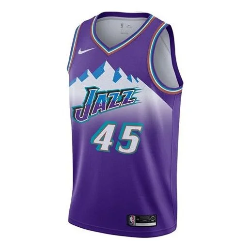 Nike NBA CLASSIC EDITION SWINGMAN JERSEY - UTAH JAZZ DONOVAN MITCHELL Purple AV4517-504 - 1