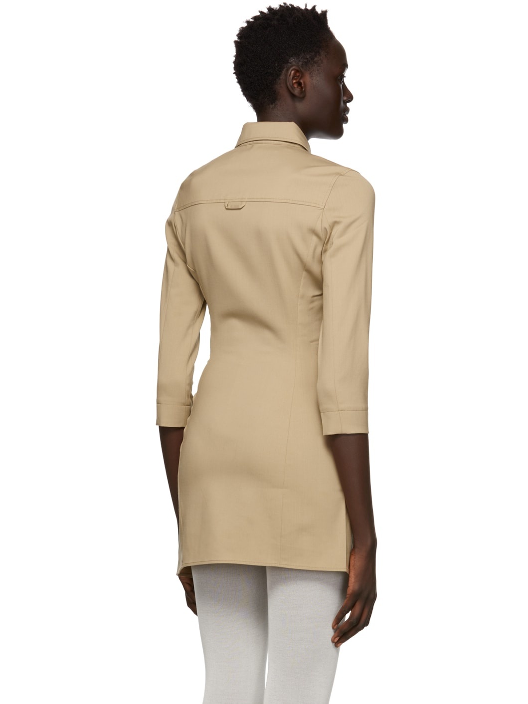 Beige 'La Tunique Jocou' Long Sleeve Shirt - 3