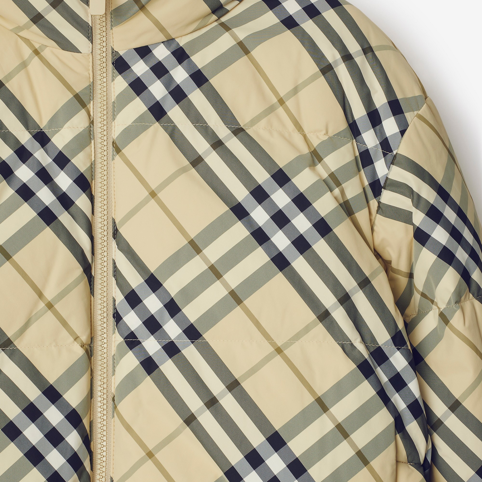 Reversible Check Puffer Jacket - 6