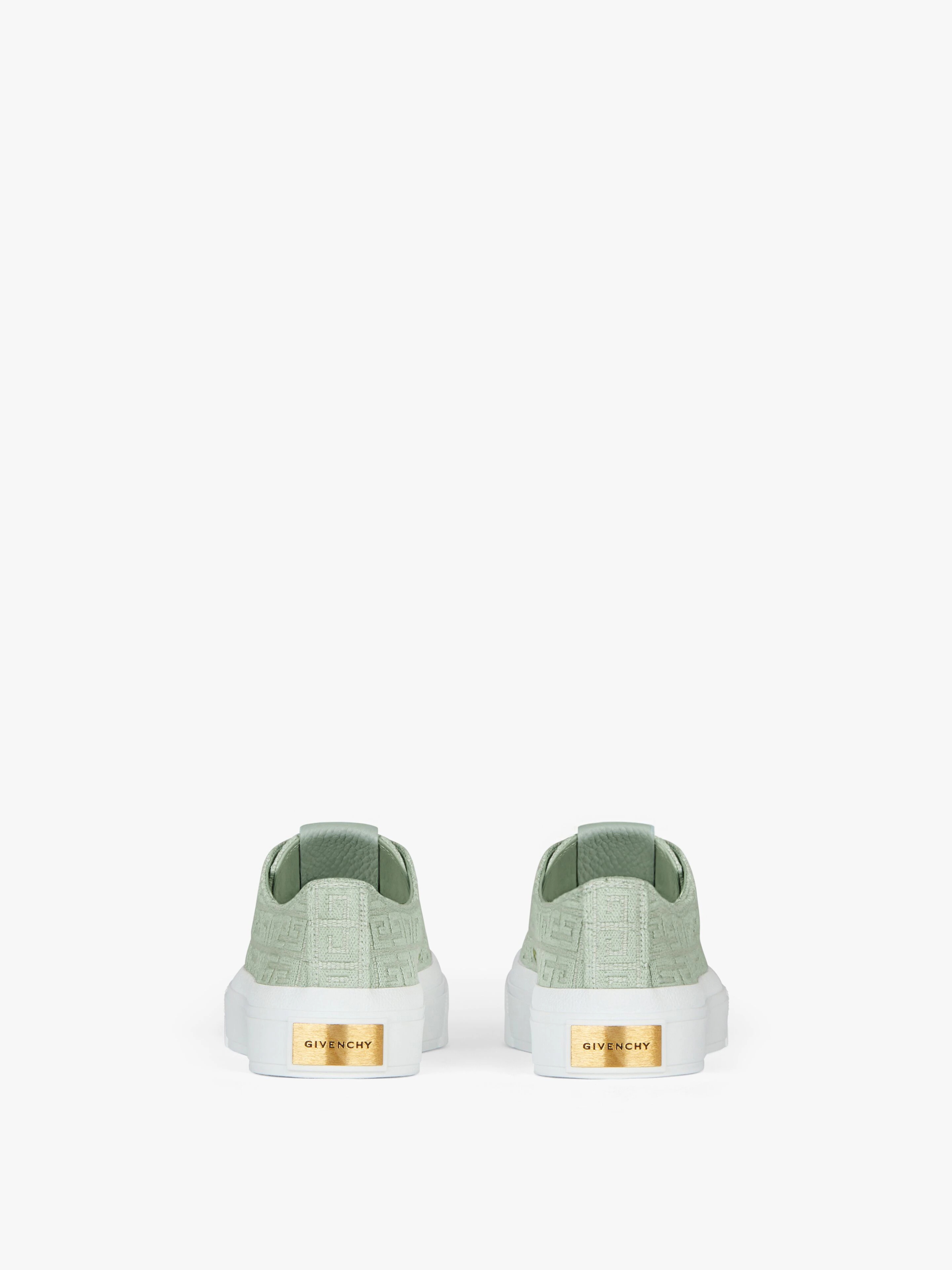 CITY SNEAKERS IN 4G EMBROIDERED CANVAS - 7