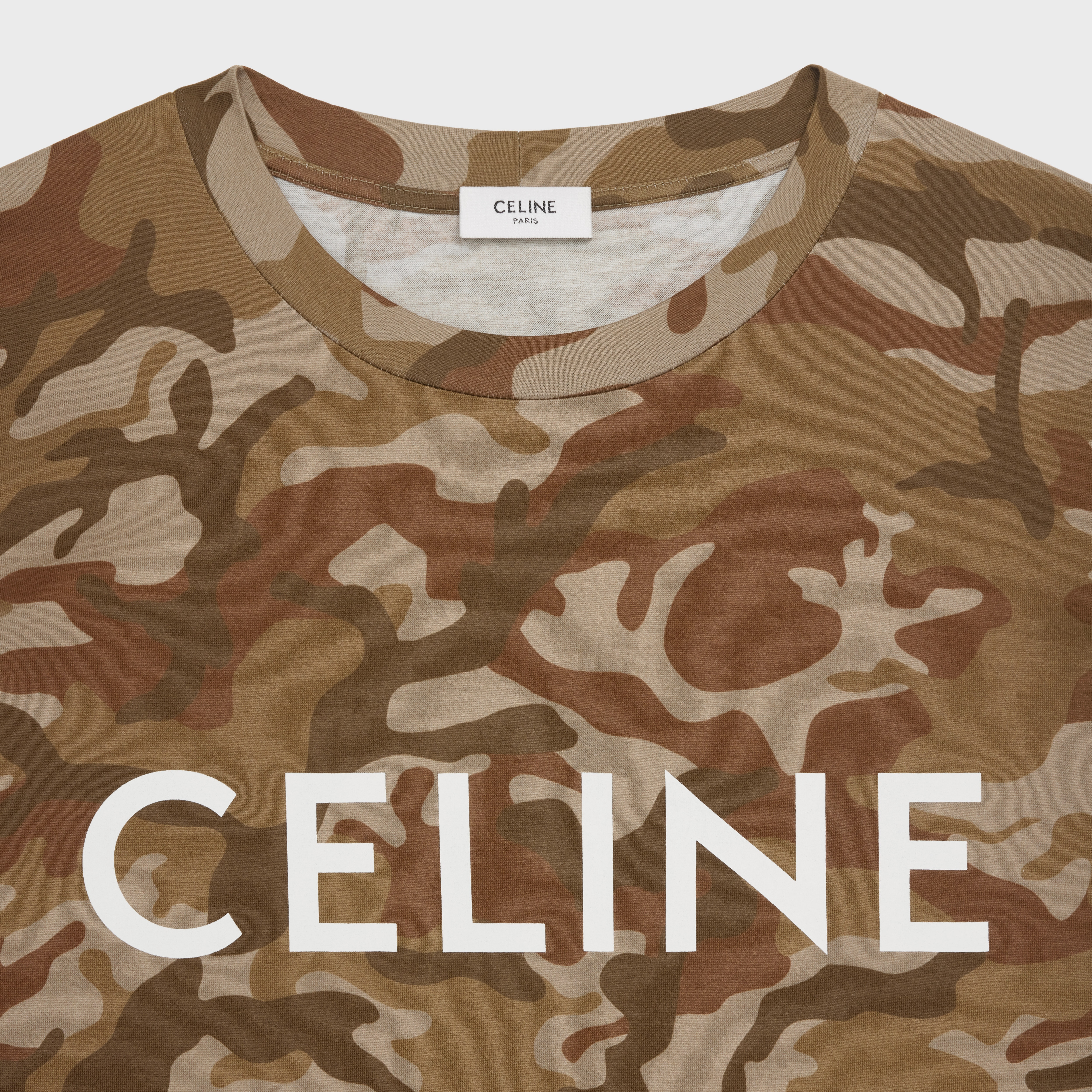 LOOSE CELINE T-SHIRT IN COTTON JERSEY - 3