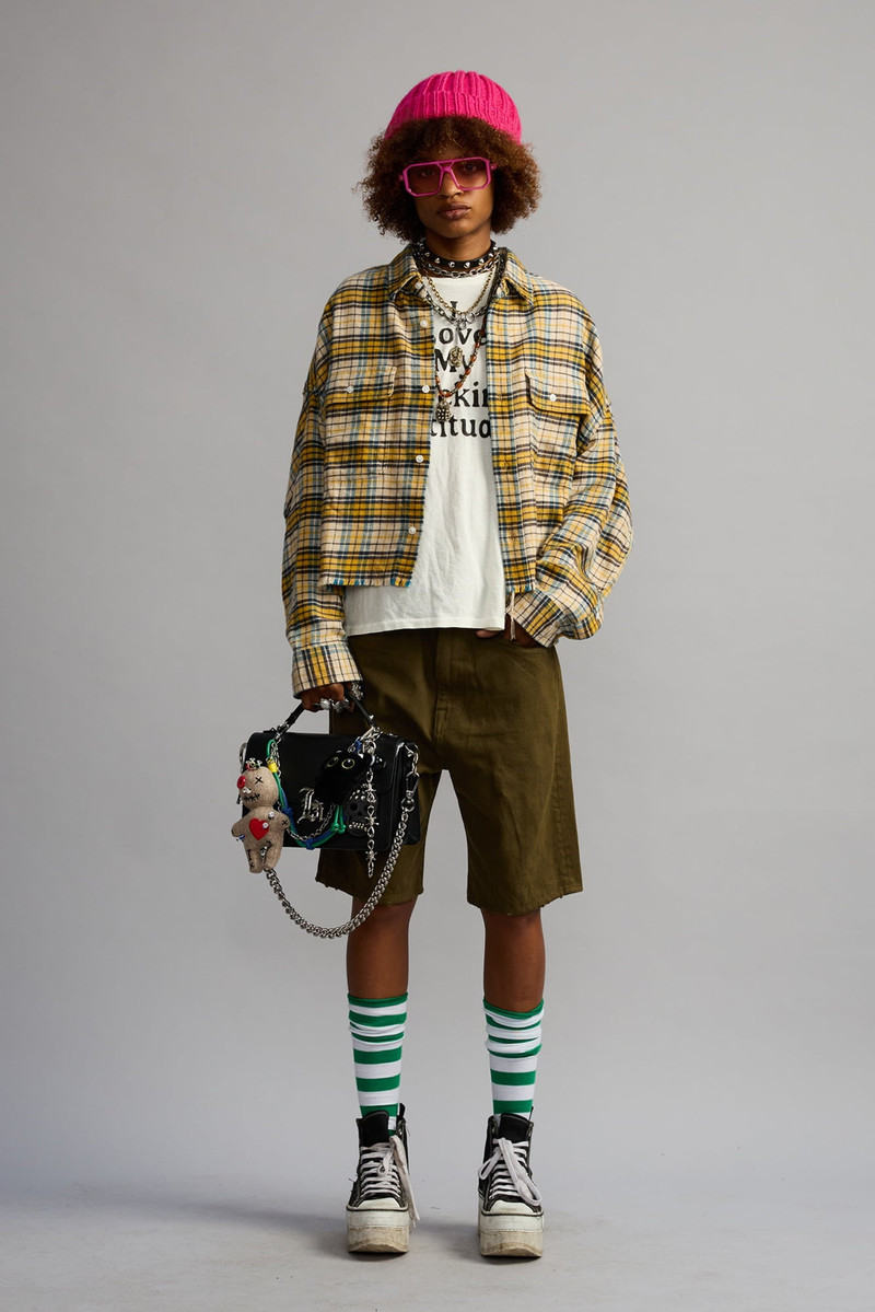 R13 CROPPED WORK SHIRT outlook