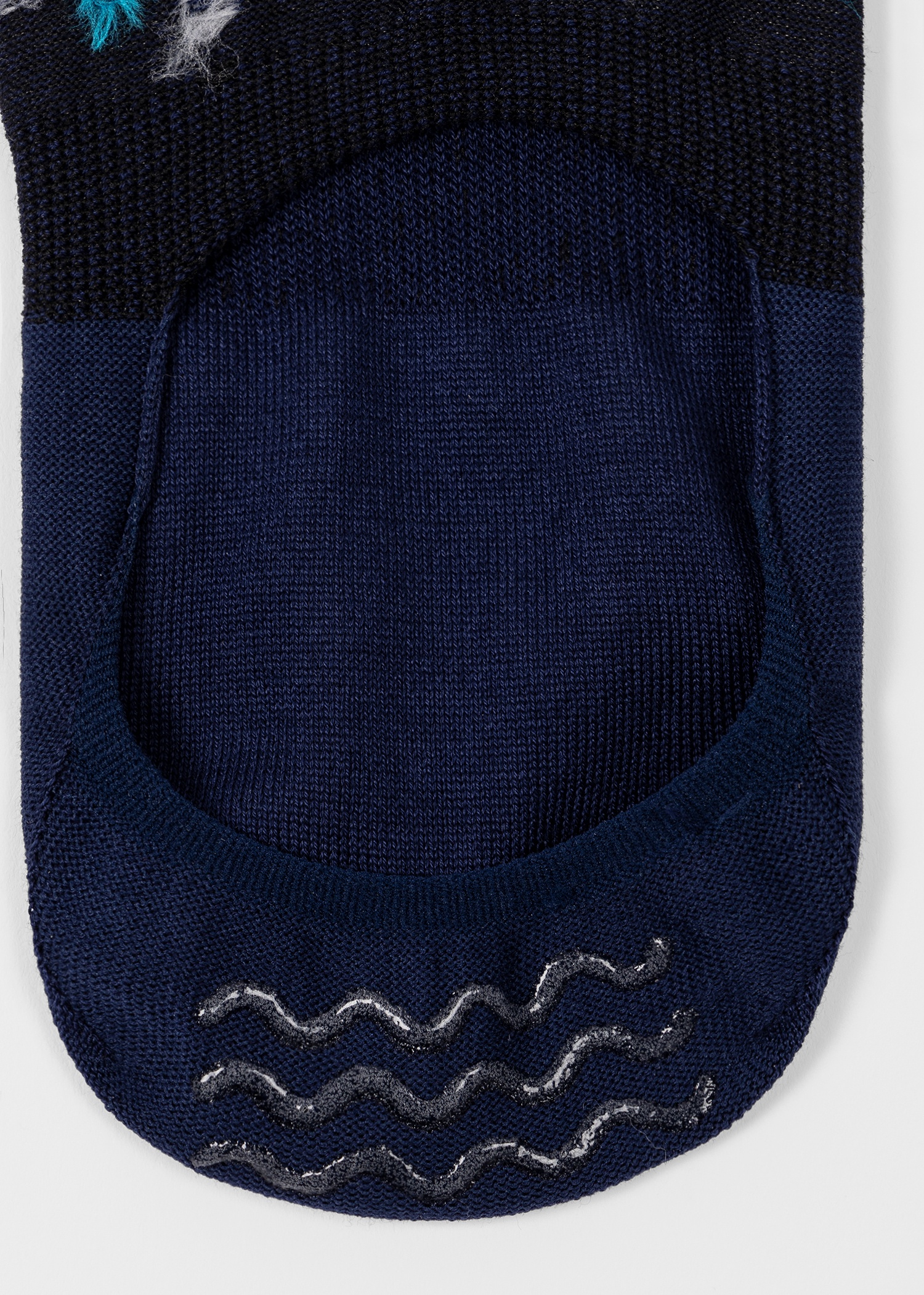 Navy 'Whippet' Loafer Socks - 3