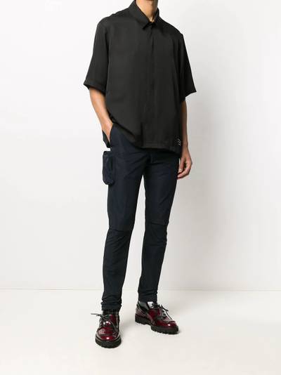 UNDERCOVER zip pocket skinny trousers outlook