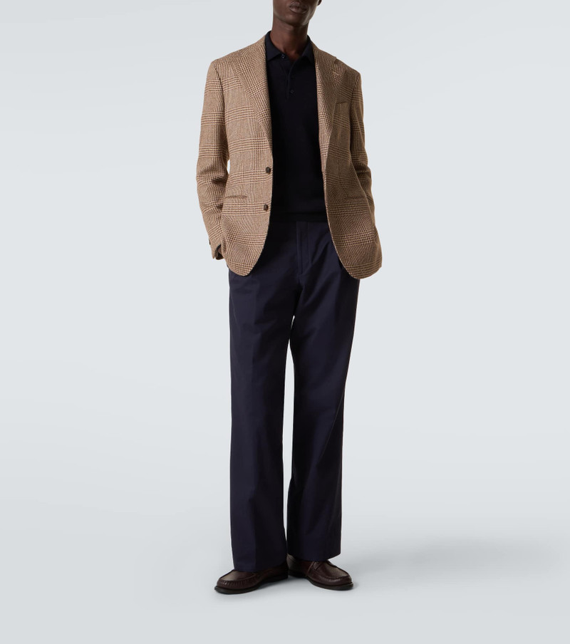 SAMAN AMEL Allen wool polo sweater outlook