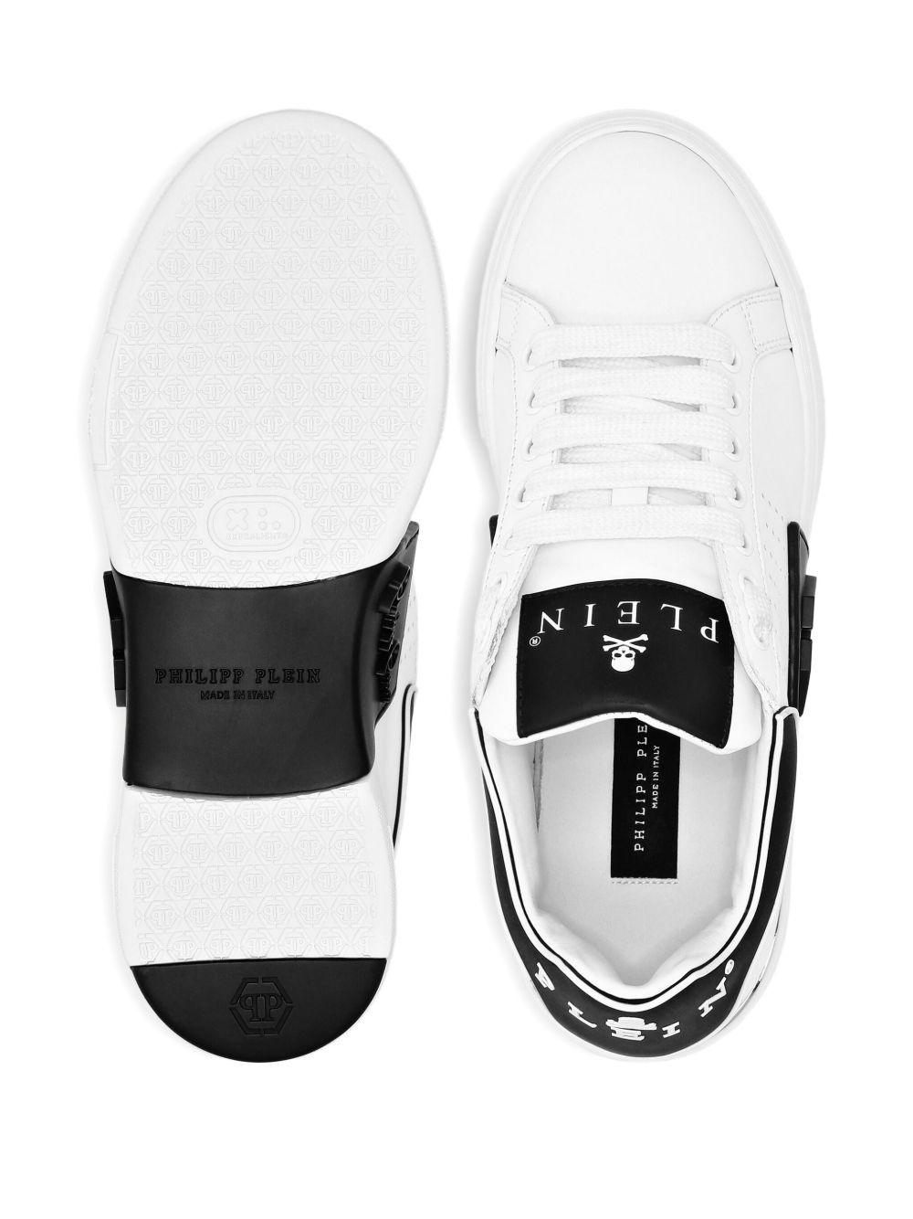 panelled sneakers - 3