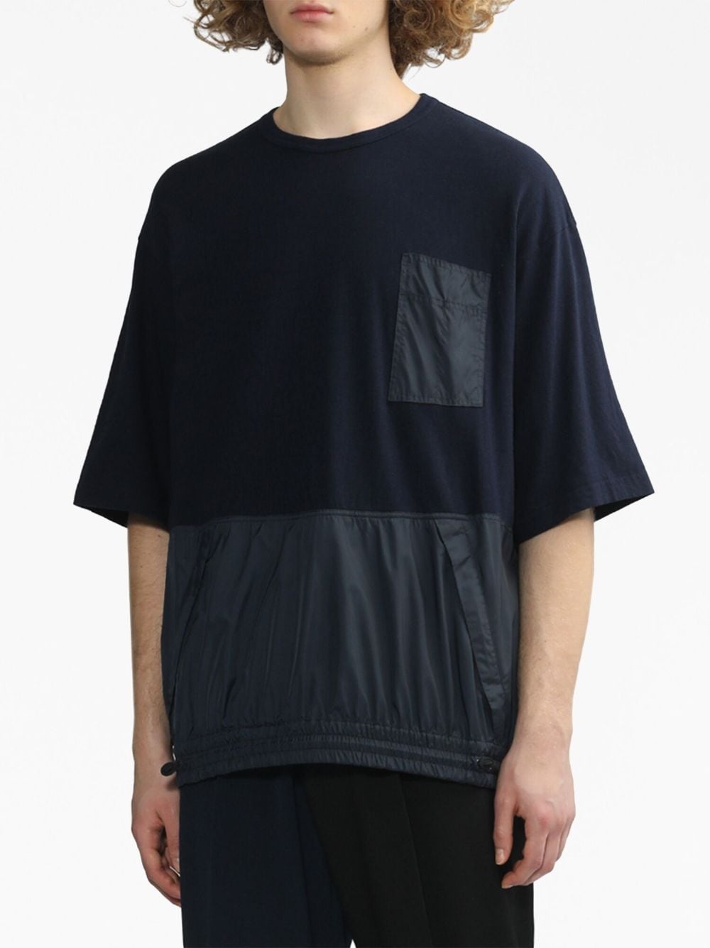 panelled pocket T-Shirt - 3