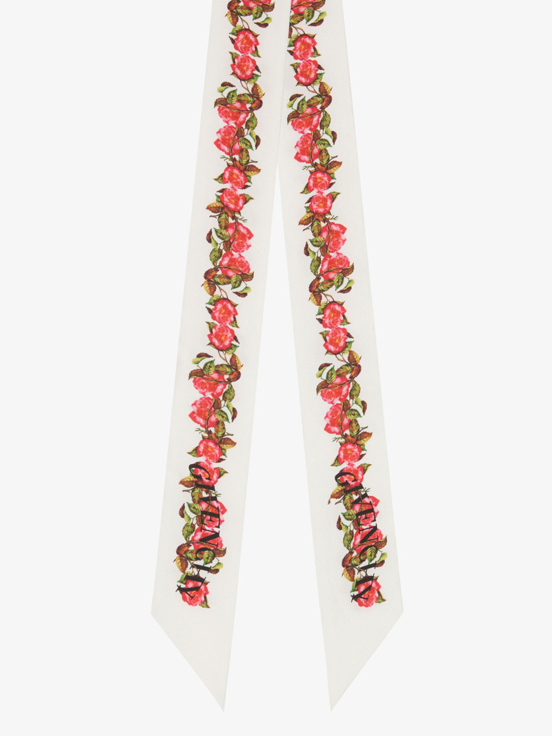 Givenchy BANDEAU IN SILK WITH ROSES PRINT outlook