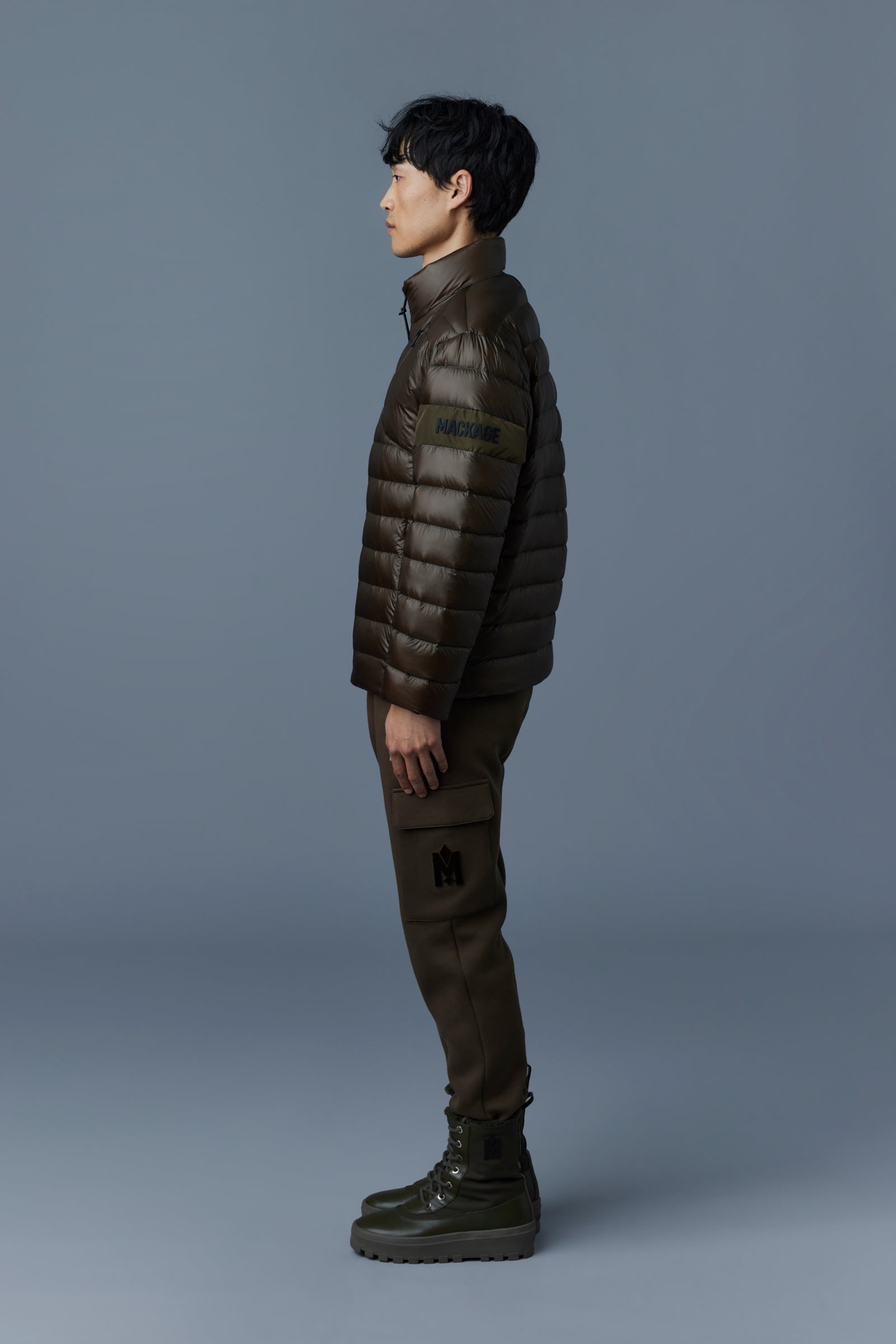 LUIS Re-Stop down jacket with patch pocket for men - 3