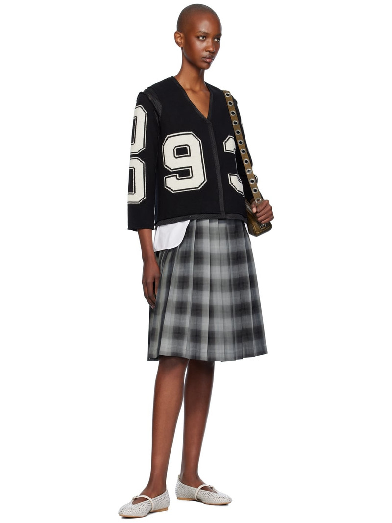 ASHLEY WILLIAMS Black '93' Cardigan outlook