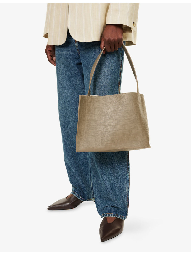 Studio Nicholson Medium Reflection Leather Tote Bag outlook