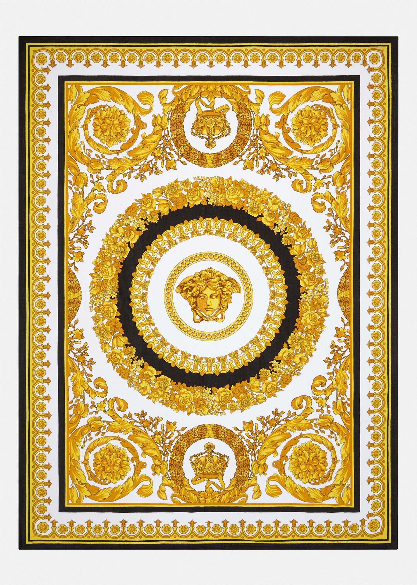 Crete de Fleur Print Towel - 3