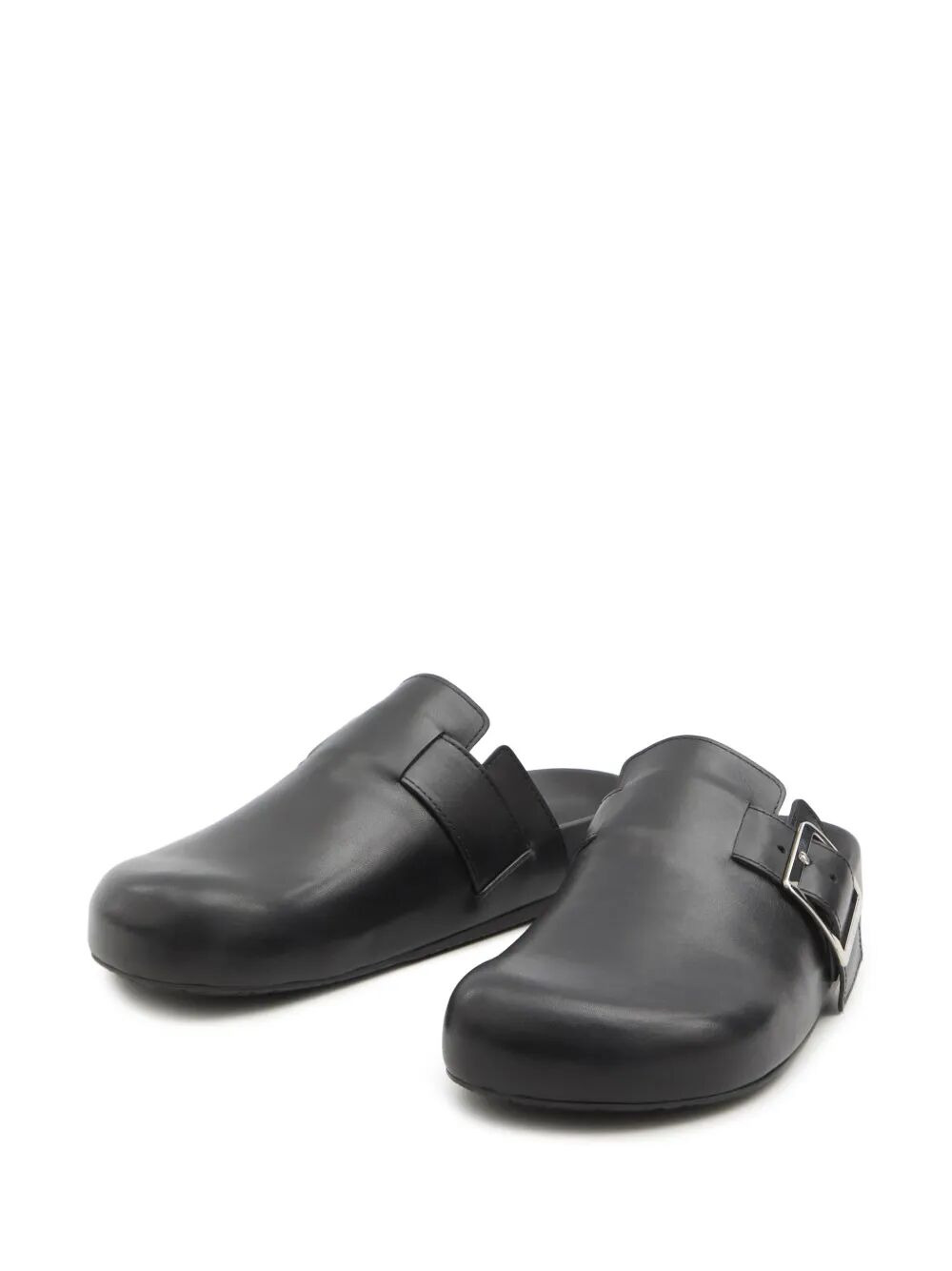 Loewe Men Leather Ease Buckle Mule - 2