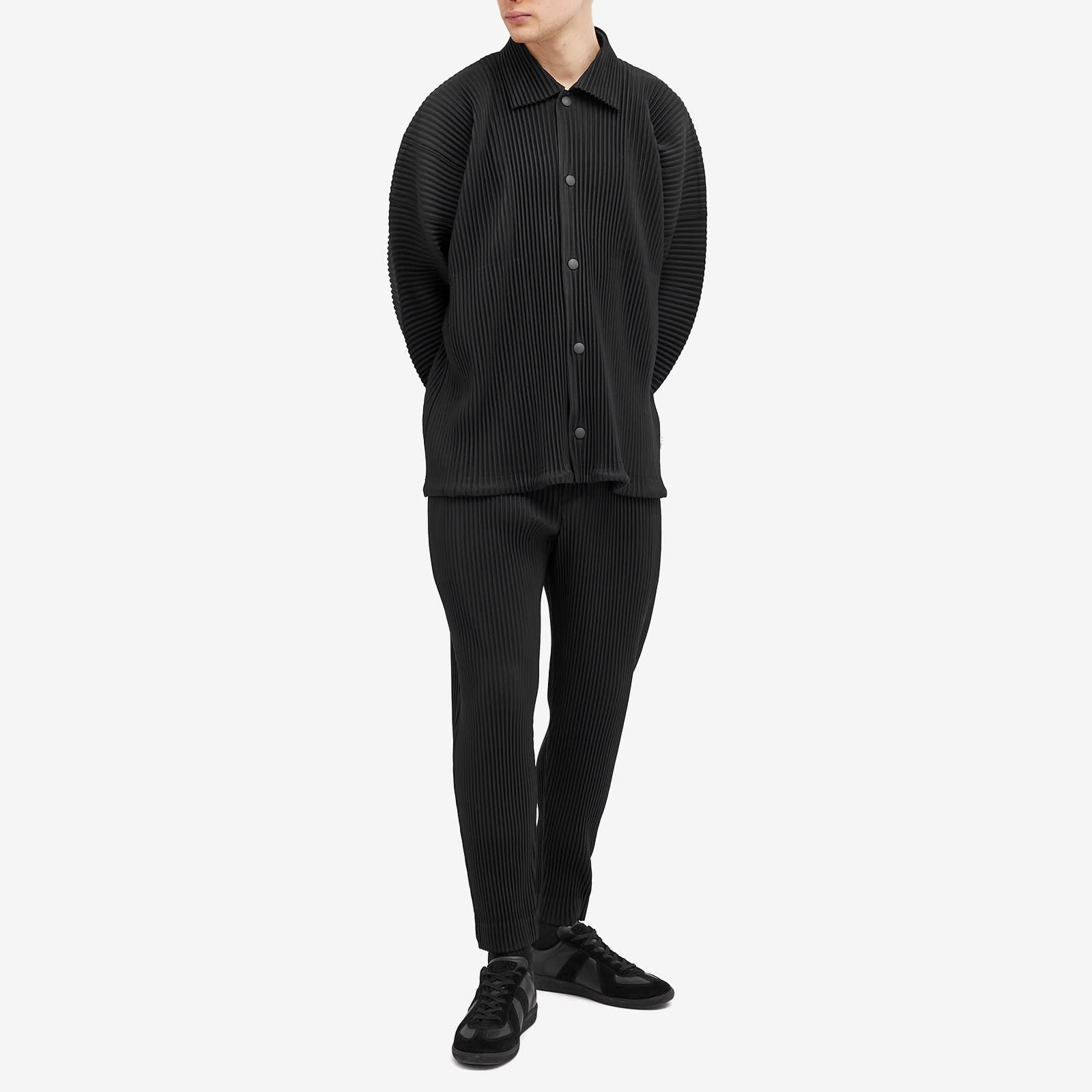 Homme Plissé Issey Miyake Pleated Shirt Jacket - 4