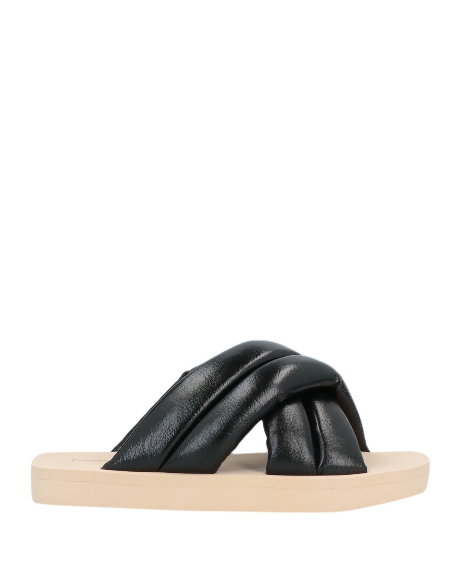 Black Women's Sandals - 1