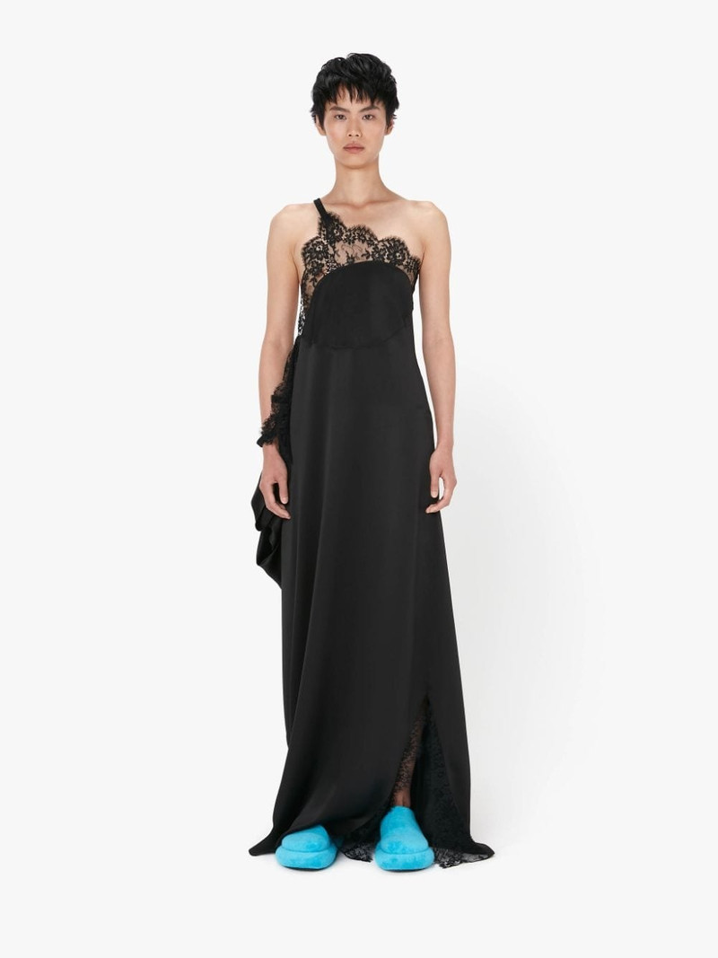 JW Anderson ONE SHOULDER ASYMMETRIC LACE SLIP DRESS outlook