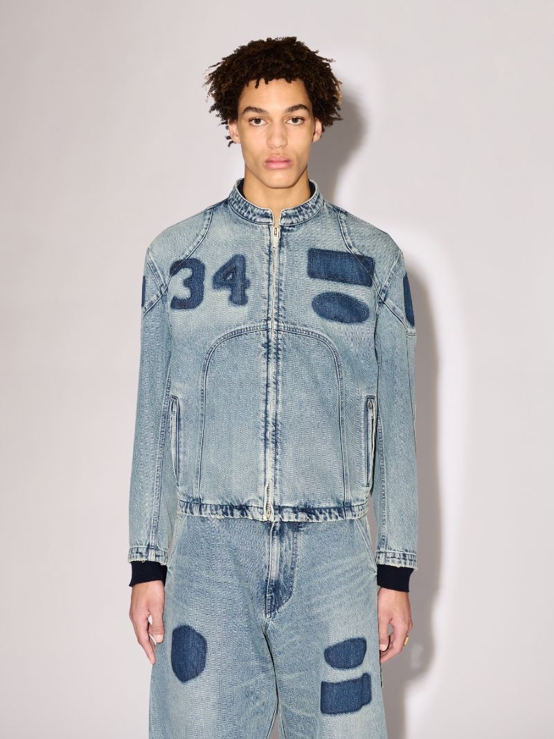 DENIM RIDER JACKET - 3