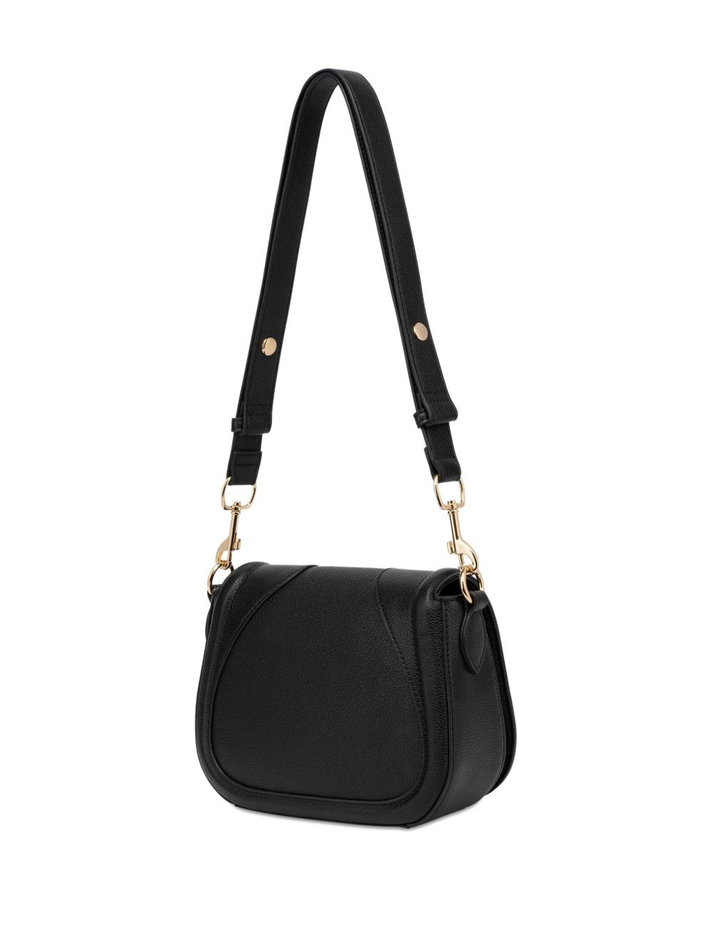 logo-plaque shoulder bag - 2