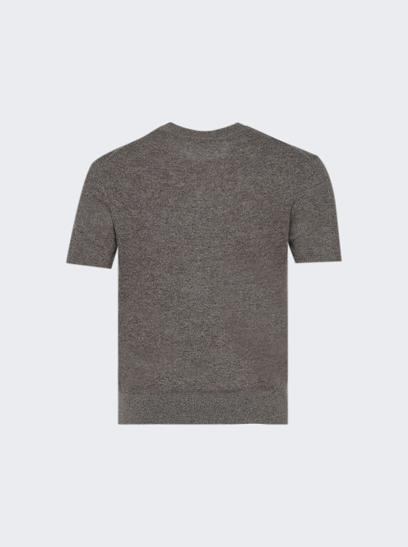 alexanderwang.t Short Sleeve Wool Tee Brown outlook
