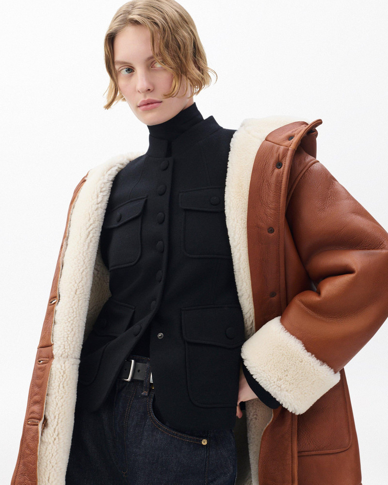 Jackie Shearling Coat 5