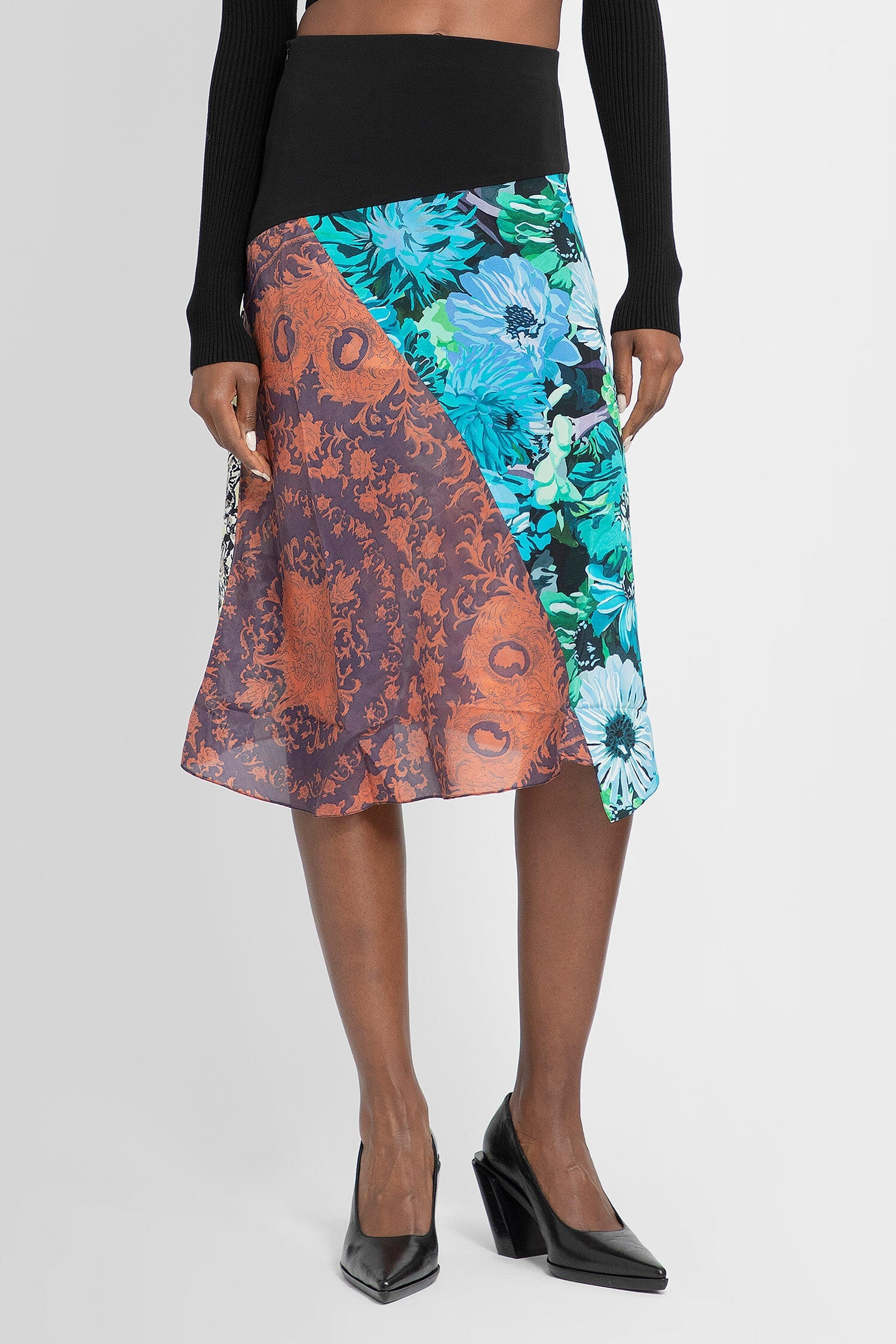 MARINE SERRE WOMAN MULTICOLOR SKIRTS - 1