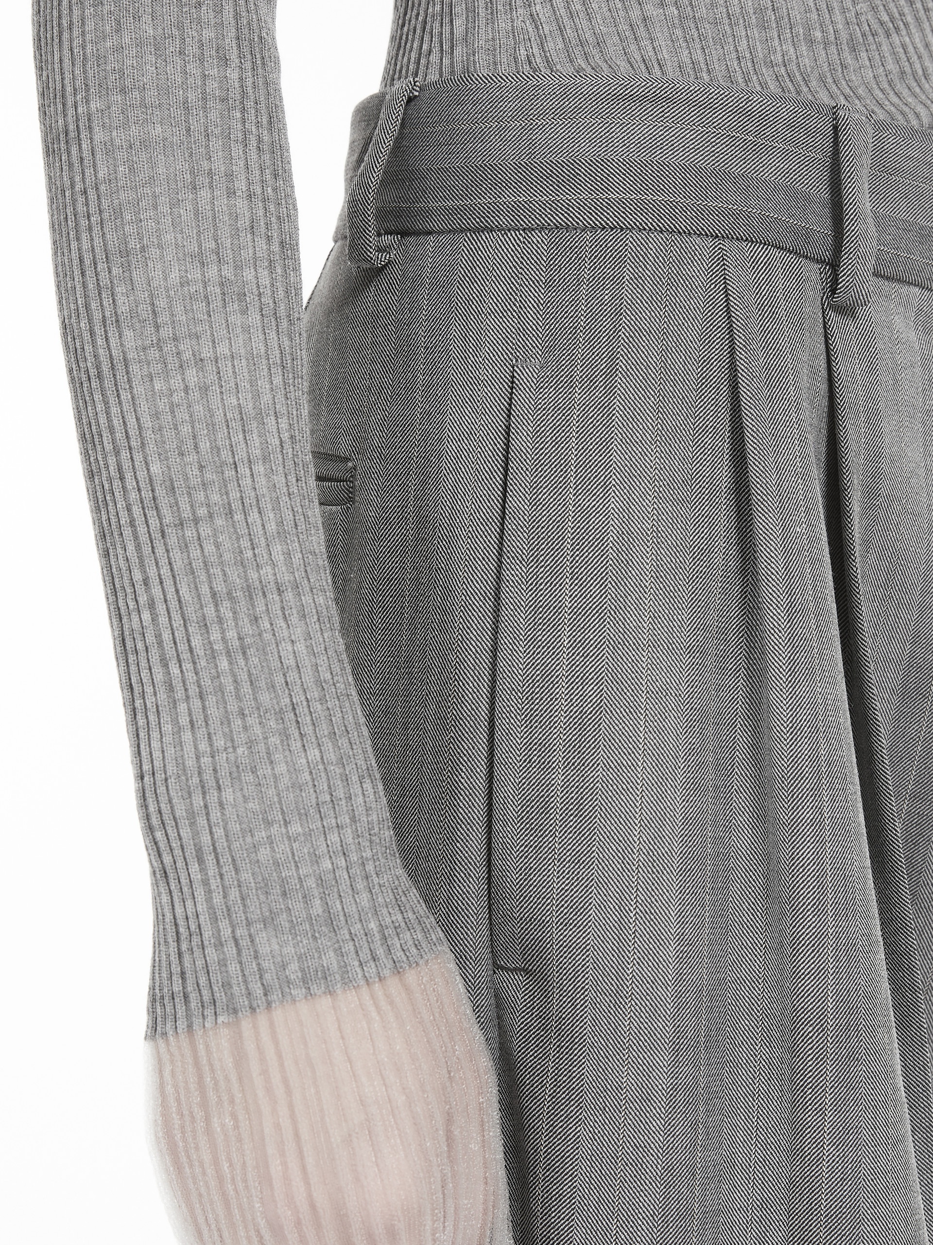 ANDALO1234 Oversized low-rise trousers - 5