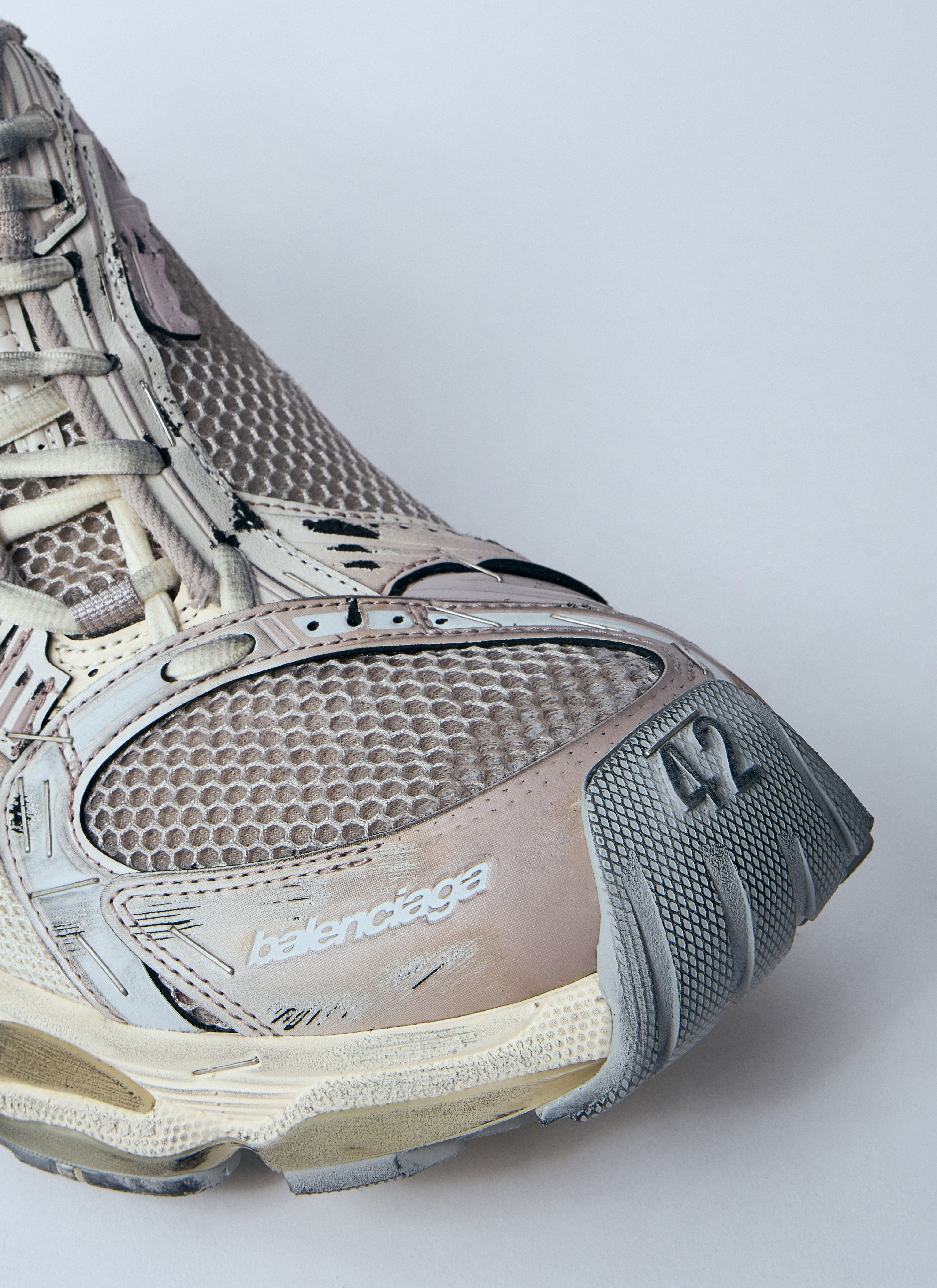 Balenciaga Men Stapler Sneakers - 3