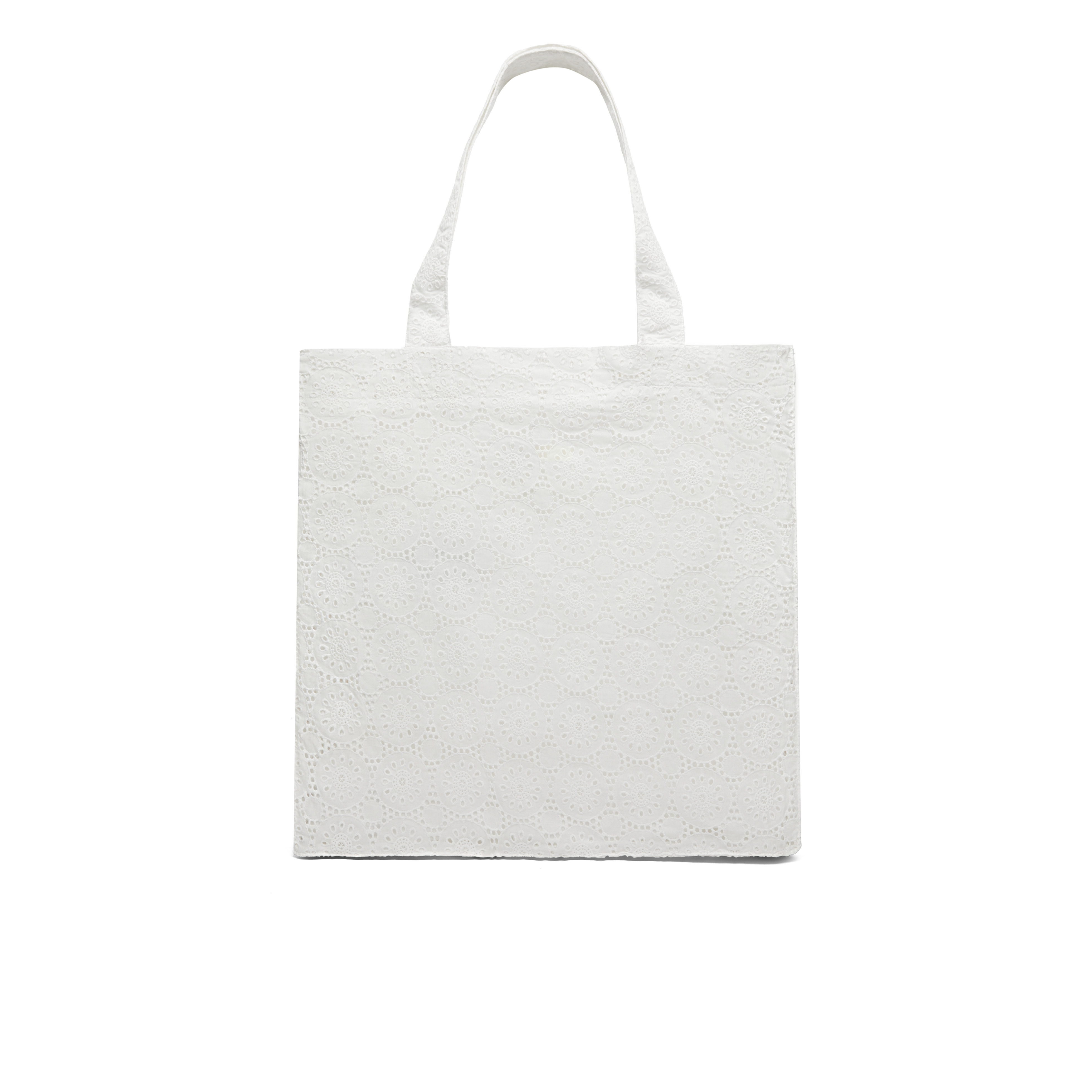 Unisex Cotton Beach Bag Broderies Anglaises - 2