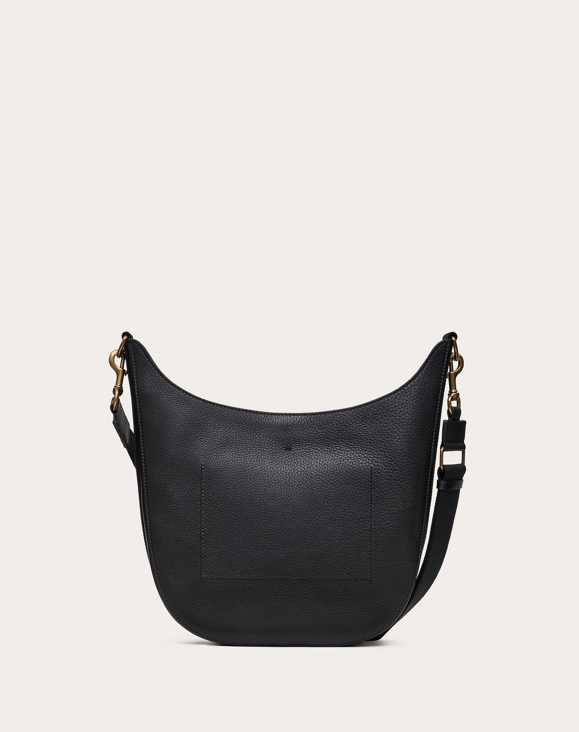 VALENTINO GARAVANI IDENTITY Leather Hobo Bag - 3