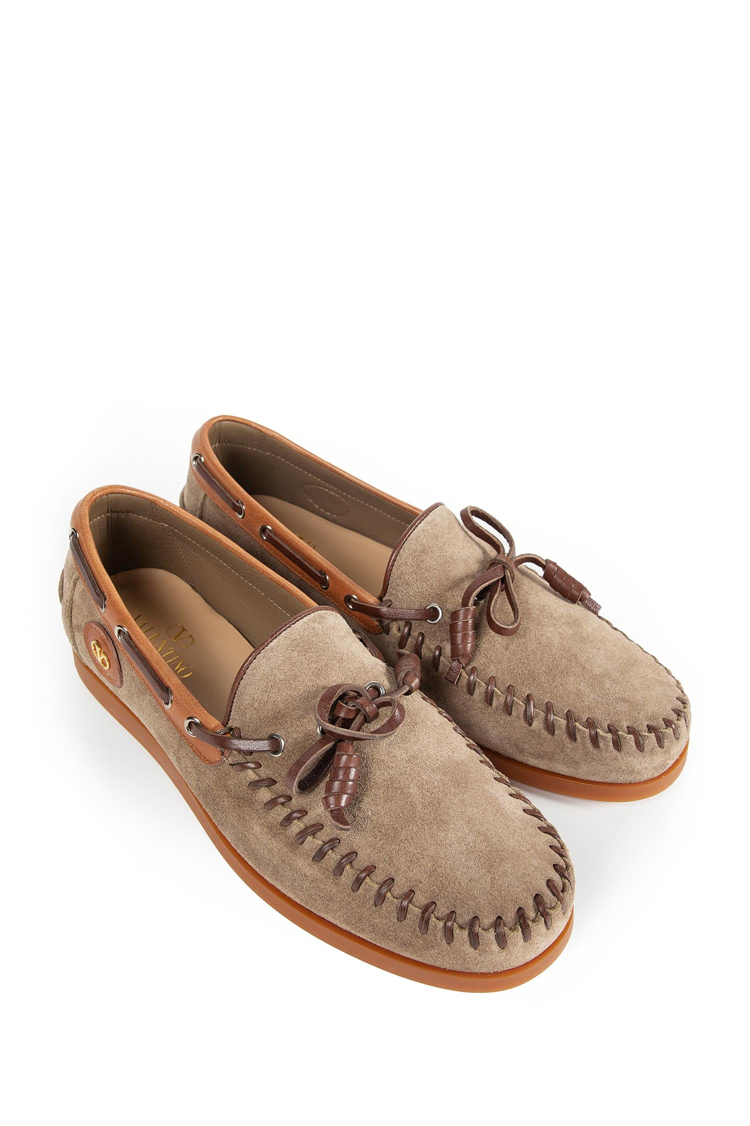 Palm Avenue Crust Leather Boat Shoes - 6