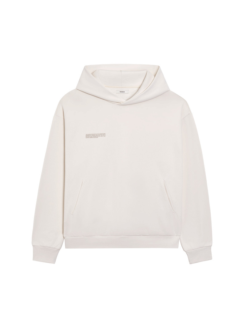 Womens In Conversion Cotton Hoodie - Cotton White 1