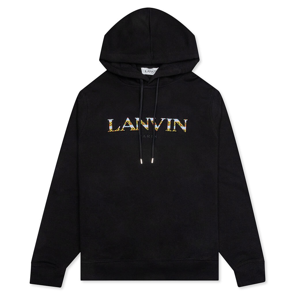 LANVIN CURB HOODIE - BLACK - 1