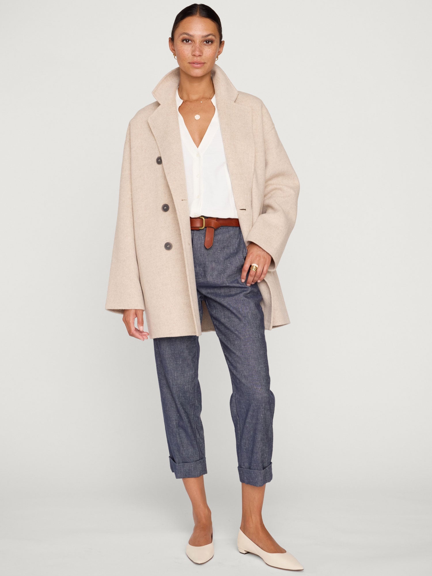 The Bodhi Double Breasted Coat - 7