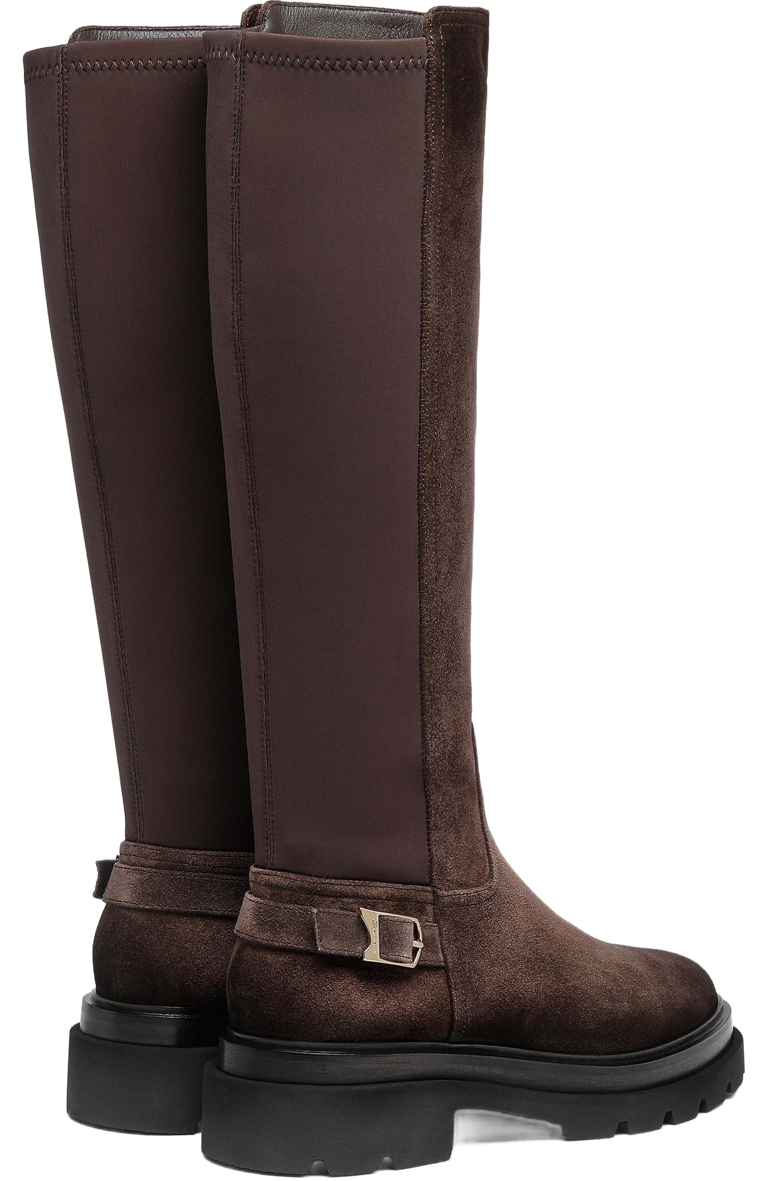 Santoni Women's Erin Brown Lugsole Boot at Nordstrom - 4