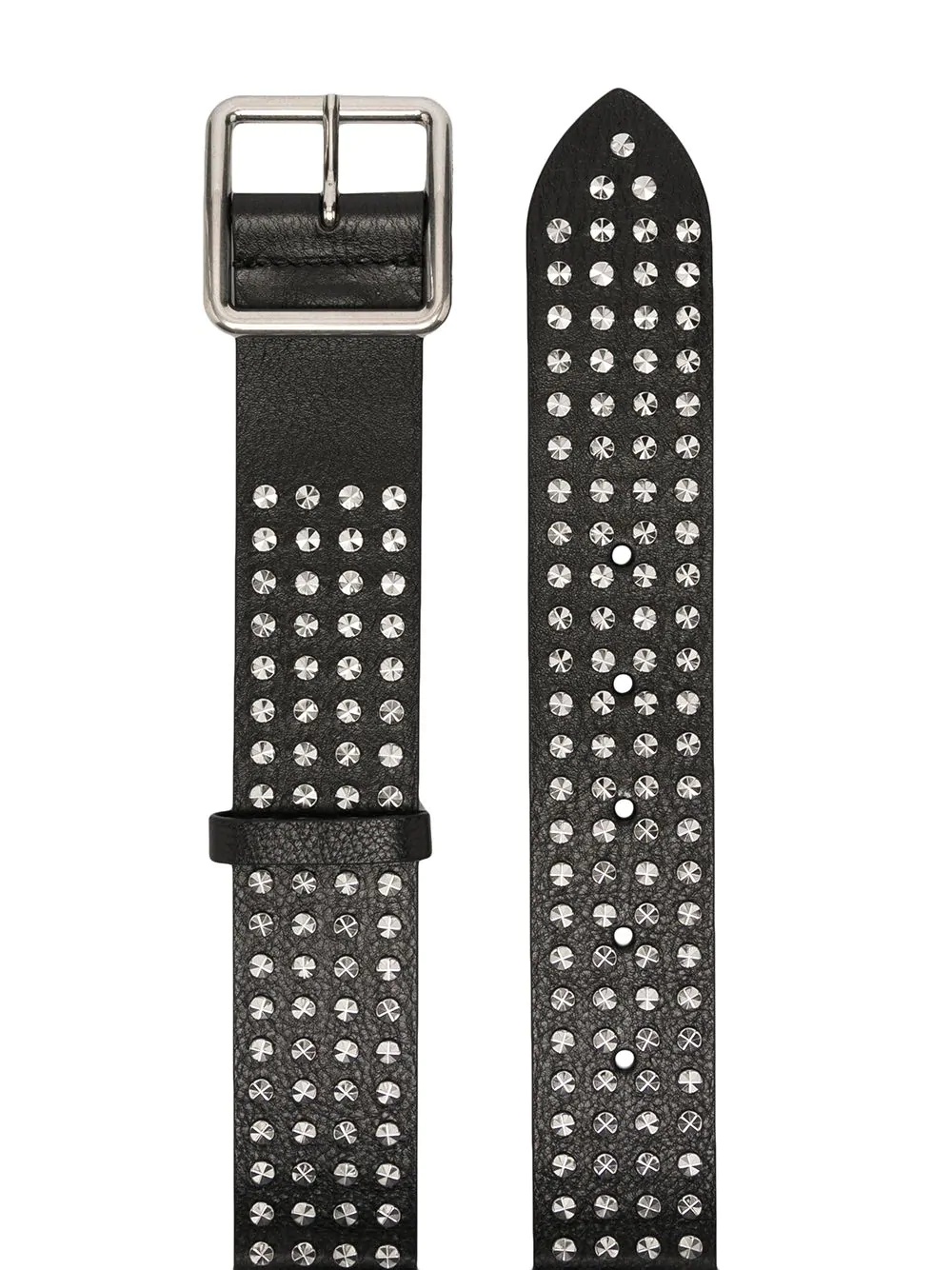 wide studded belt - 2