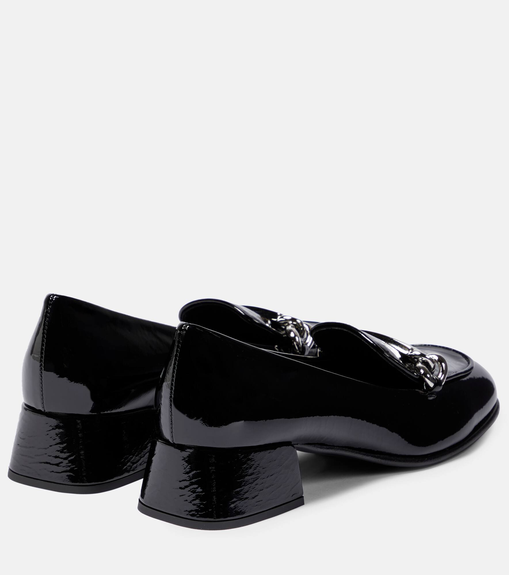 Patent leather loafers - 3