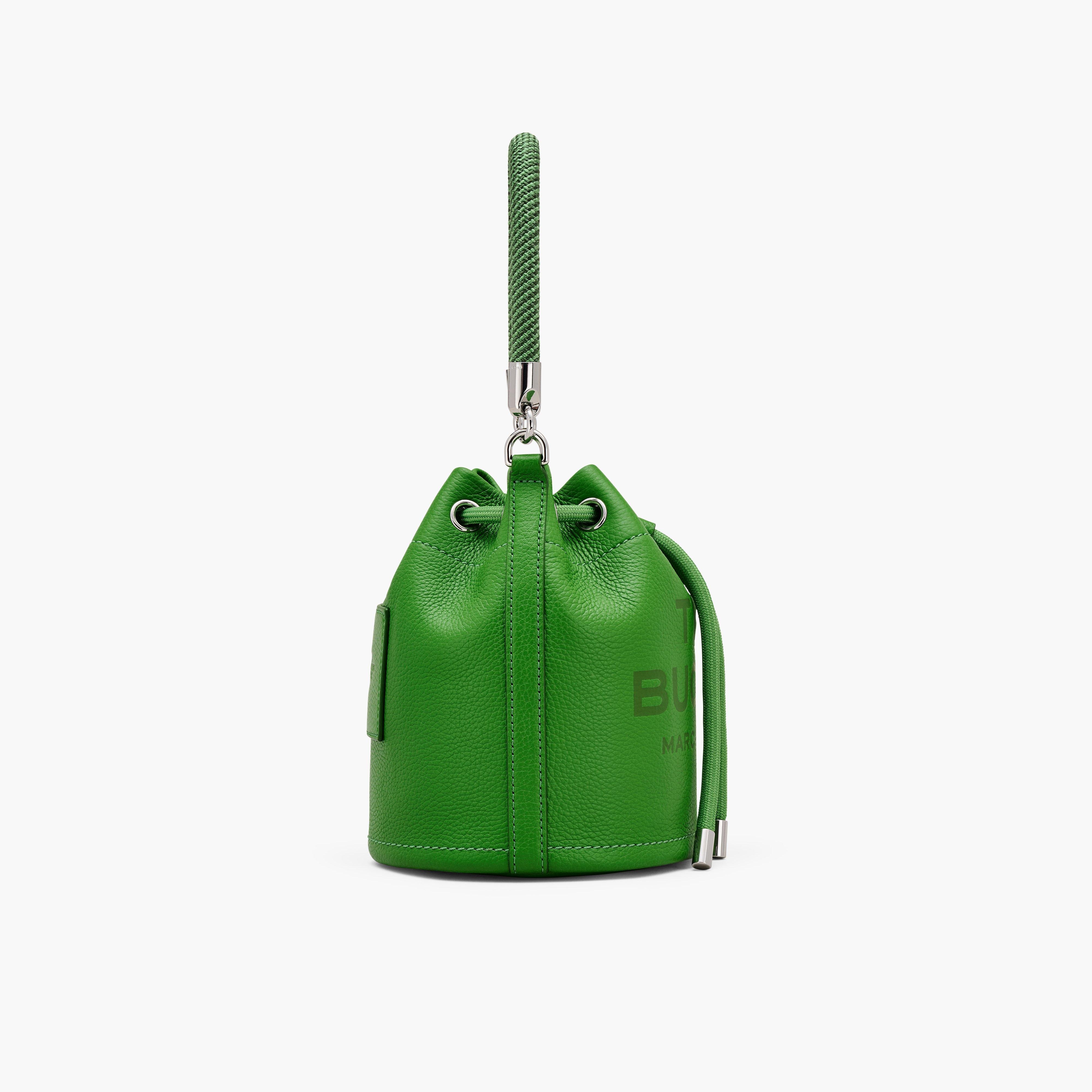 THE LEATHER BUCKET BAG - 5