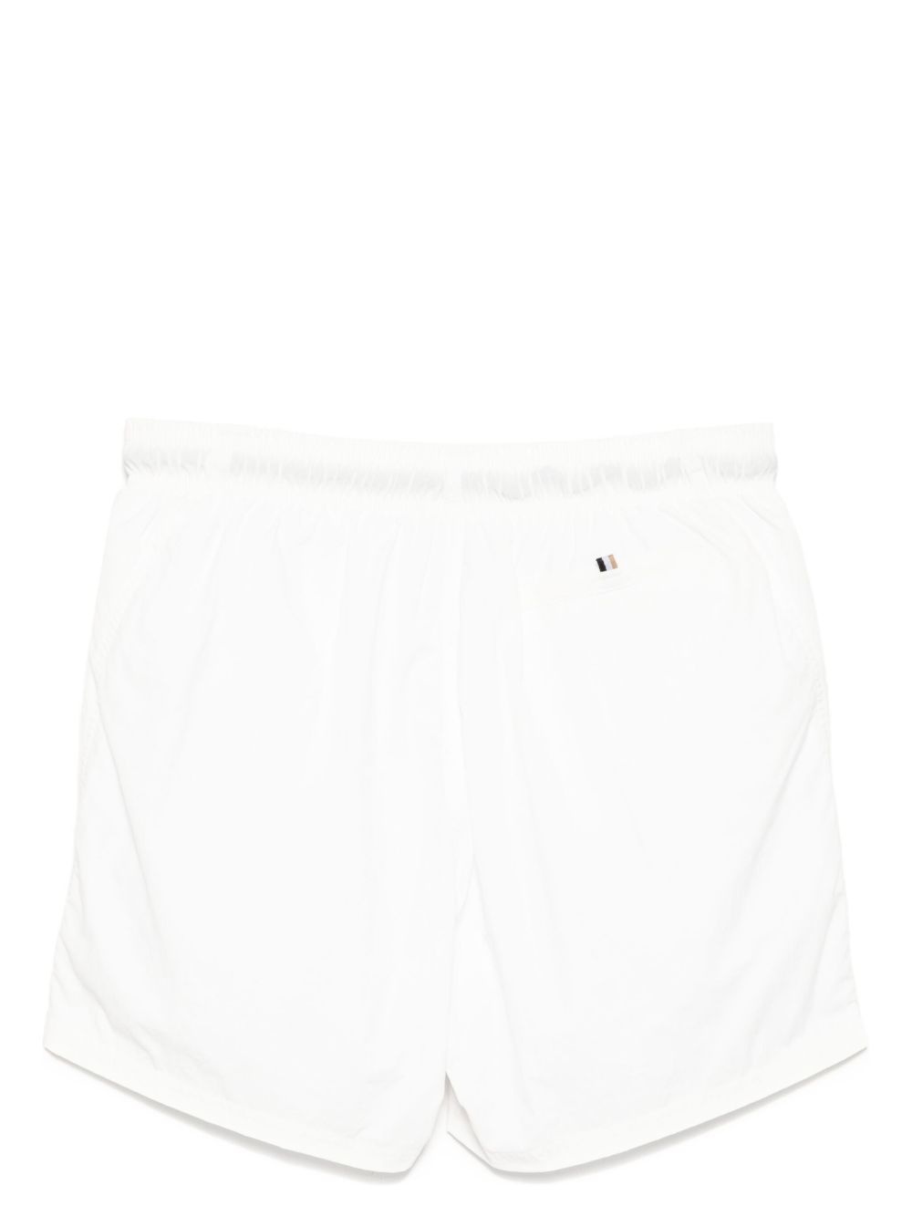 logo print swim shorts - 2