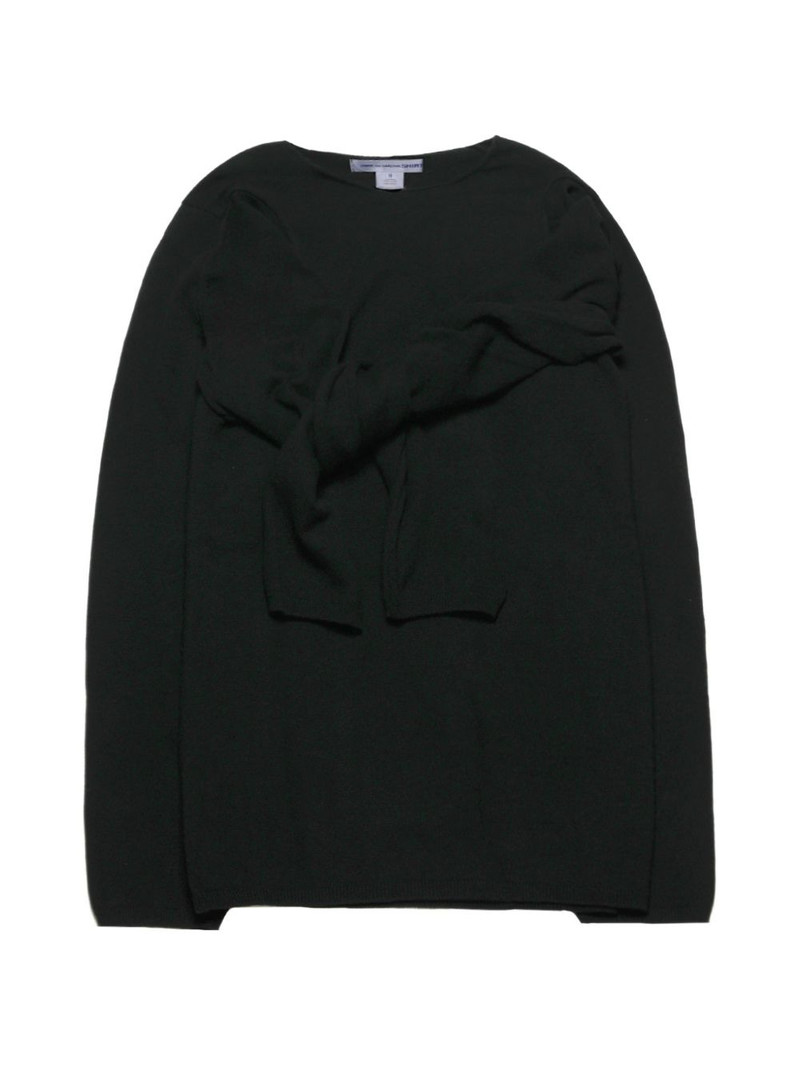extra-sleeve crew-necksweater 1