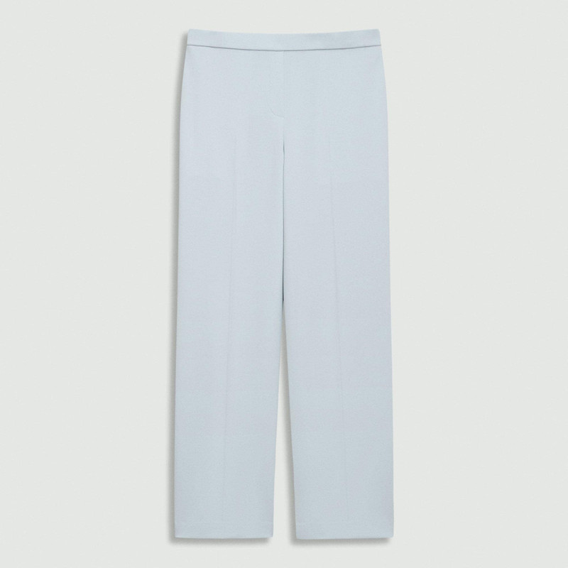 Wide-Leg Pull-On Pant in Admiral Crepe 1