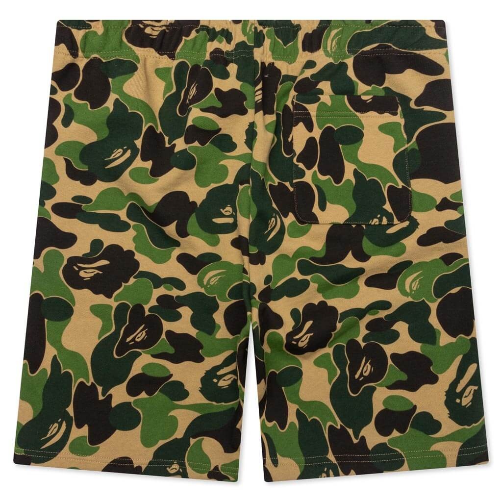 ABC CAMO SHARK SWEAT SHORTS - GREEN - 2