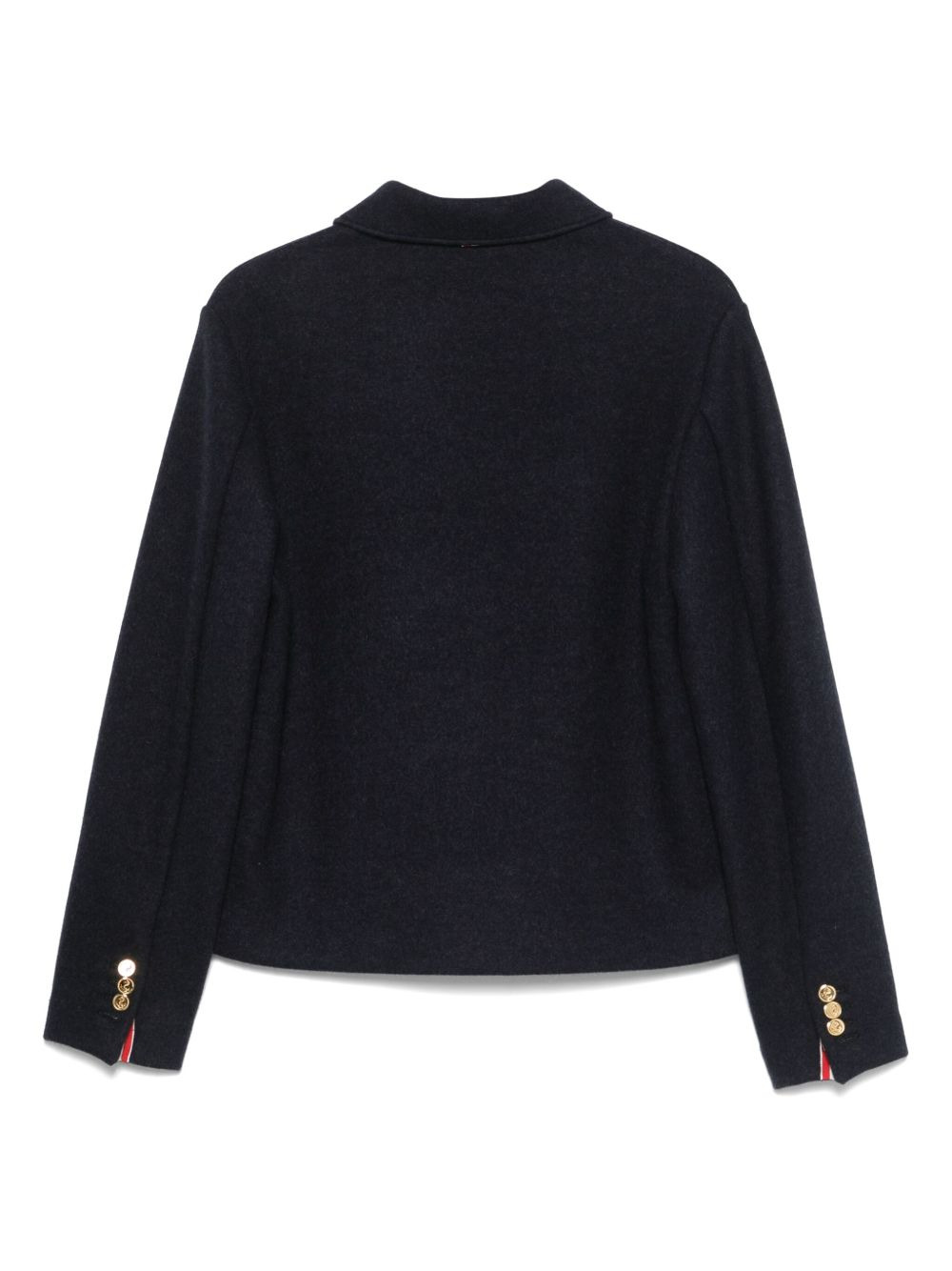 round-collar jacket - 2