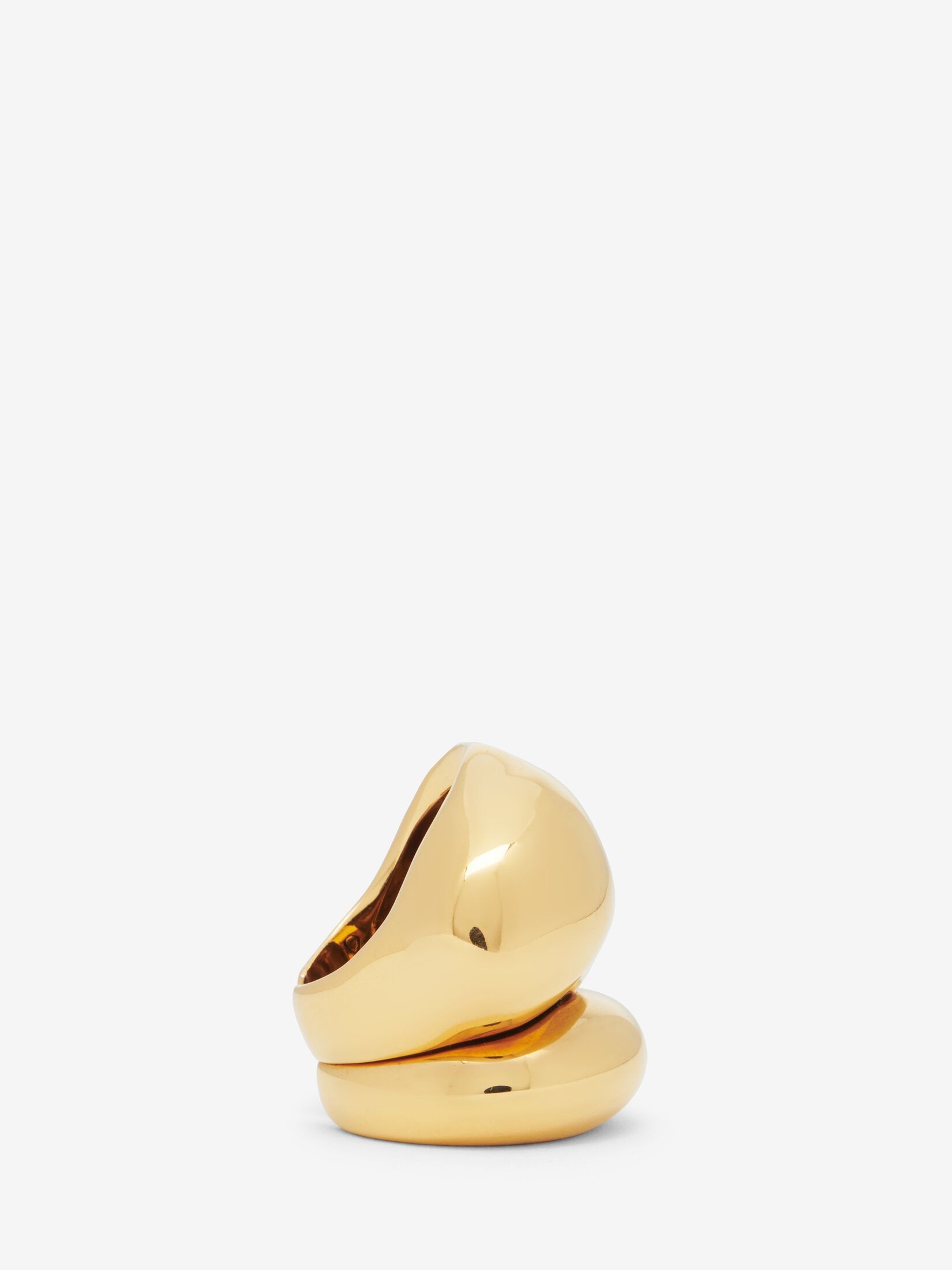 Women's Stacked Ring in Antique Gold - 3