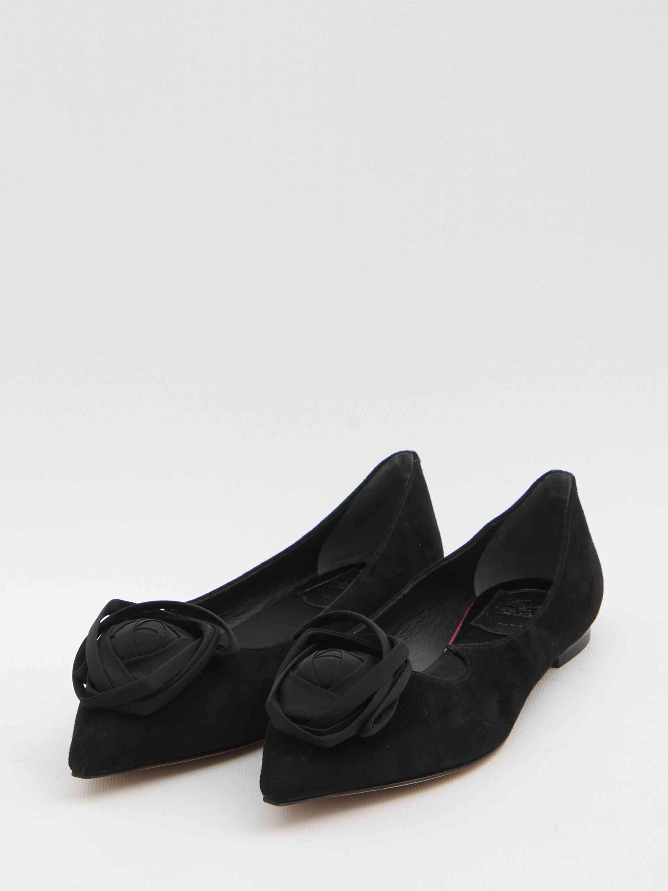 Roger Vivier Women I Love Vivier Ballerinas With Rose - 2