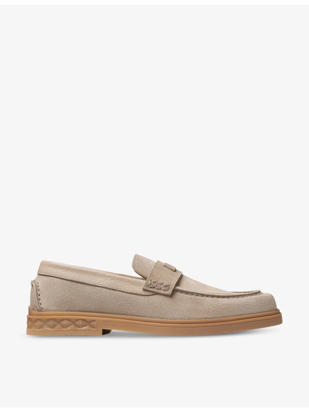 Josh Driver reverse-suede loafers - 1